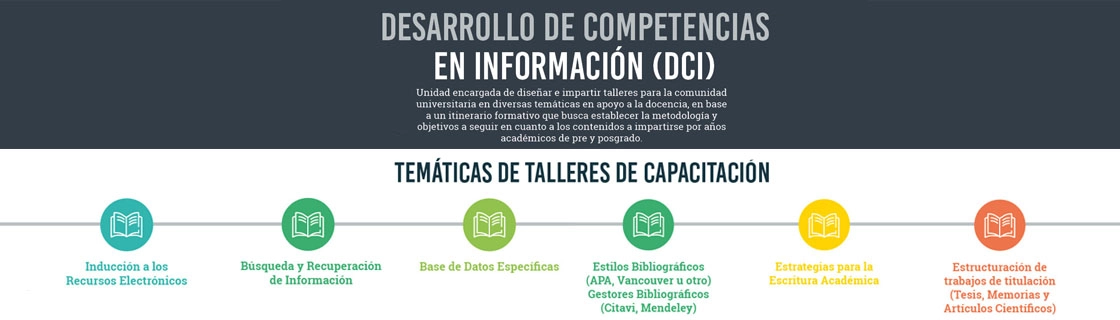 Desarrollo de competencias en información (DCI)